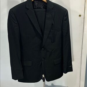 Men's CASSELMAN Black Suit 40S 33W x 30 L - NWT Marc New York 40 short -33 waist